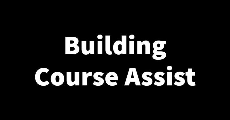 building course assist
